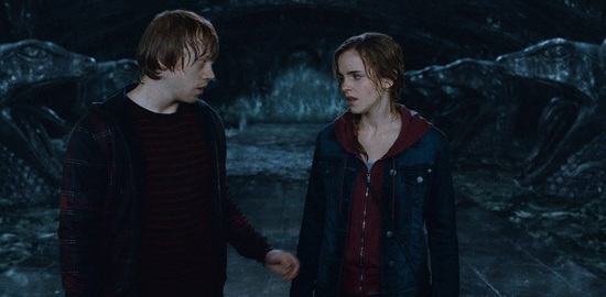 Risultati immagini per hermione e ron