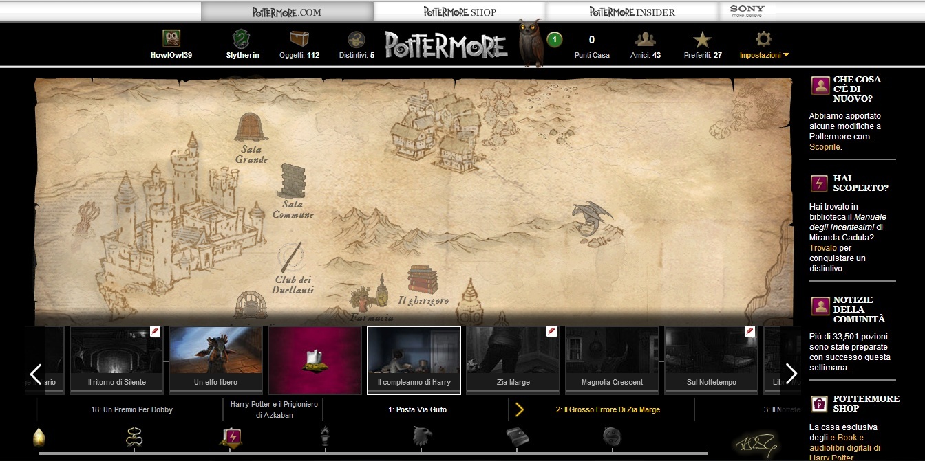 homepagepottermore